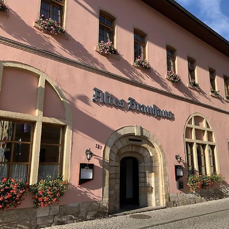 Hotel Altes Brauhaus Weißenfels Exterior foto